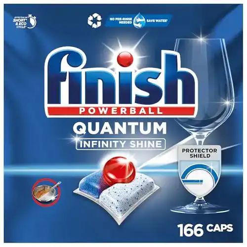 Spülmaschinentabs ohne Plastik Finish Quantum Infinity Shine