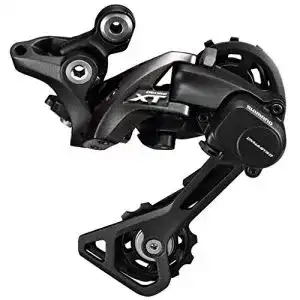 Shimano Deore XT Shadow Schaltwerk Schwarz One Size 10-fach