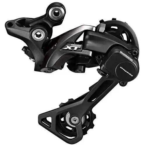 Shimano Deore XT Shadow Schaltwerk Schwarz One Size 10-fach