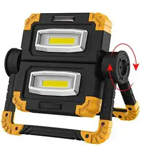 Arbeitsleuchte EEFOW LED Baustrahler mit Akku