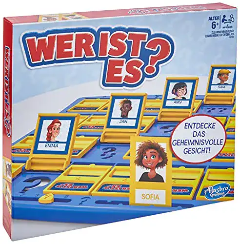 Hasbro Gaming Wer ist es? – Spiel für Kinder ab 6 Jahren