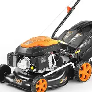 Fuxtec 3in1 Benzinrasenmäher FX-RM4346 mit 42 cm Schnittbreite