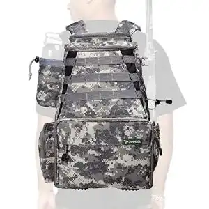 Angelrucksack mit Rutenhalter von Rodeel für Angler und Outdoor-Aktivitäten