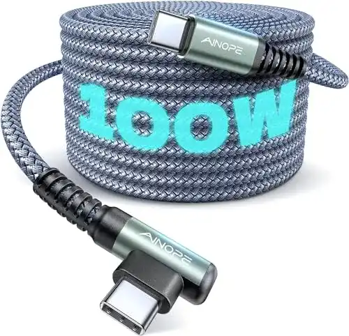 USB-C Schnellladekabel AINOPE 3m 100W für schnelle Datenübertragung