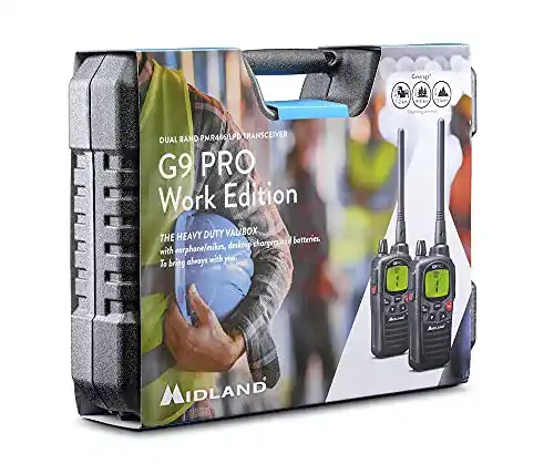 Midland G9 Pro Funkgerät 2er Set PMR446 in Schwarz