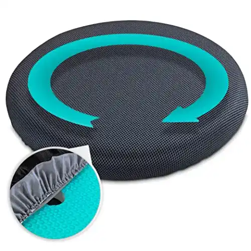 Maximex Gel Drehkissen für Auto, 360° drehbar und ergonomisch