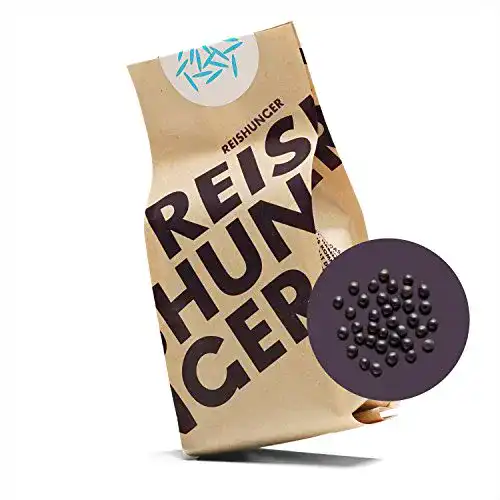 Reishunger Bio Beluga-Linsen, schwarze Linsen aus Kanada, 1,8 kg