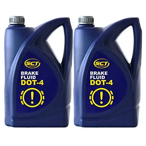 Bremsflüssigkeit SCT Germany 2 x 5 kg Dot-4 für Fahrzeugwartung