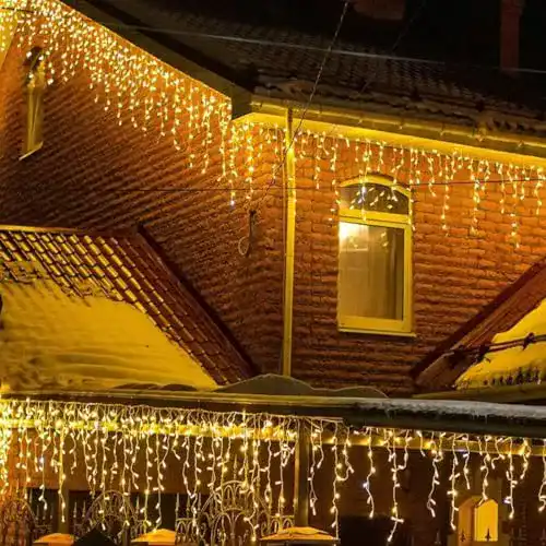 Lichterkette Eisregen für außen mit 500 LEDs von Ledya