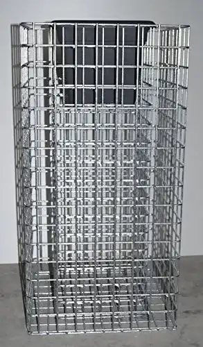 Gabionen Hochbeet Gabiona 82x42x42 cm mit 5×5 cm Maschenweite