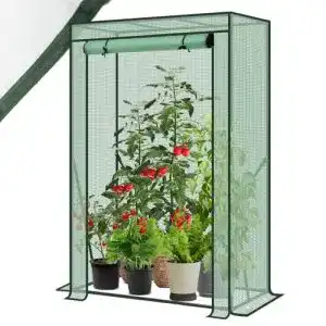 Tomatengewächshaus Sekey 150x100x50 cm – Kleines Gewächshaus für Balkon