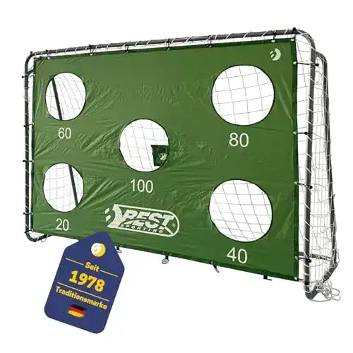 Torwand Best Sporting Fußballtor für Kinder 240 x 170 cm