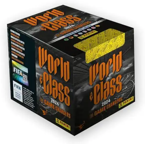 Panini FIFA World Class 2024 Stickerkollektion Box mit 50 Tüten
