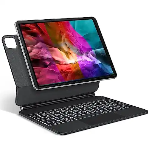 Tecurs Tastatur Hülle für iPad Air 11 Zoll und iPad Pro 11 Zoll