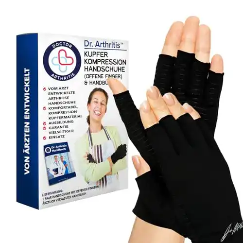 Kompressionshandschuhe Dr. Arthritis für Schmerzlinderung bei Arthrose