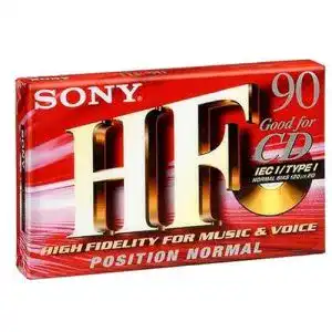Audio Kassetten von Sony – Low Noise, 90 Minuten
