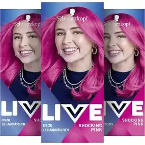 Schwarzkopf Haarfarbe Live Ultra Brights Semi-Permanente 093 Shocking Pink