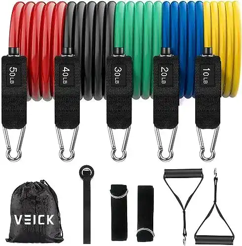 Veick Widerstandsbänder Set für Fitness und Training