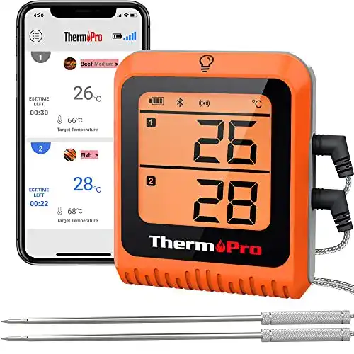Grillthermometer ThermoPro TP25H2 mit Bluetooth-Funktion