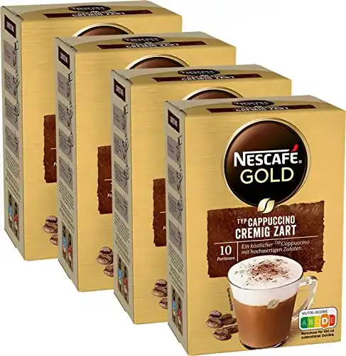 Löslicher Kaffee Nescafé Gold Cappuccino cremig