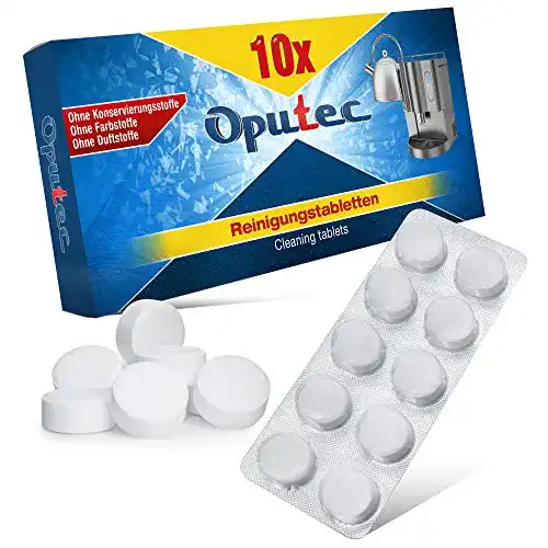 Kaffeefettlöser Oputec Reinigungstabletten für Kaffeevollautomaten