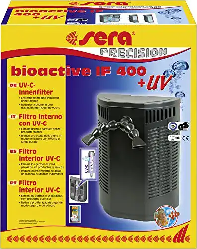 Aquarium Innenfilter Sera Bioactive IF 400 mit UV-C System