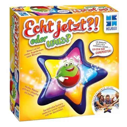 Megableu Echt Jetzt oder Was Brettspiel für Kinder ab 8 Jahren