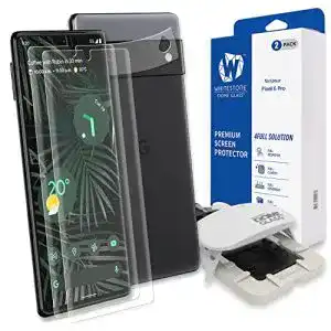 Displayschutzfolie für Google Pixel 6 Pro – Panzerglas Dome Glass Whitestone Dome