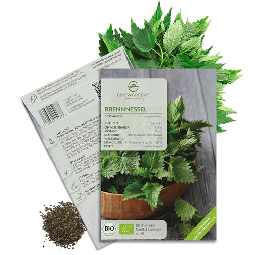 Brennnesselsamen Growgreens BIO – Heilkräuter Saatgut für den Garten