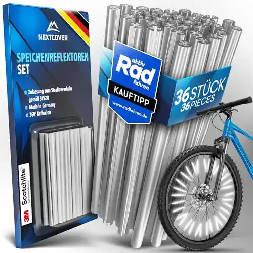 Speichenreflektor Nextcover für Fahrräder mit 3M Technologie