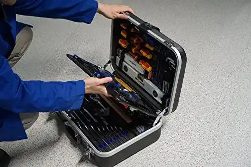 Elektriker Werkzeugkoffer Projahn 8683 mit 128 Teilen für Elektroarbeiten