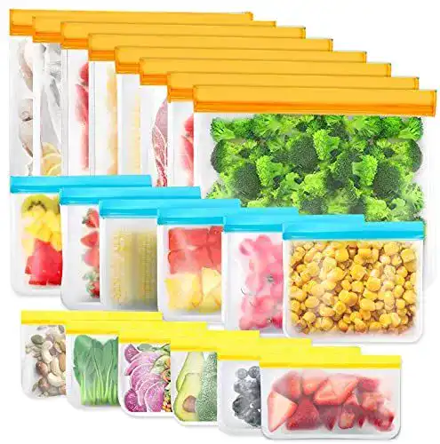 Wiederverwendbare Silikonbeutel 20er Pack von Ideatech