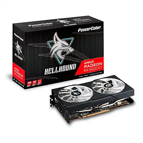 PowerColor Hellhound Radeon RX 6600XT Grafikkarte