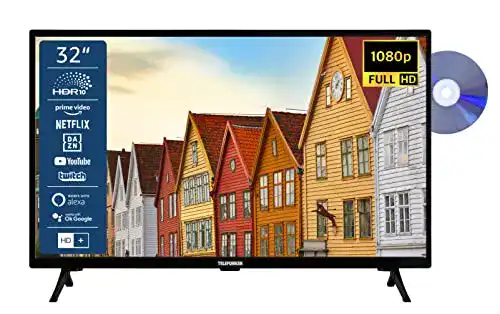 Telefunken Smart TV XF32SN550SD 32 Zoll Fernseher mit Full HD und HDR