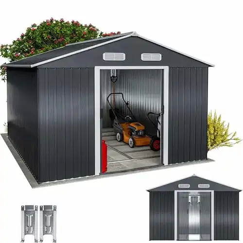 Gartenhaus Metall Deuba GardeBruk XXXL Gerätehaus 8m²
