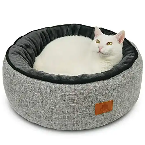 Katzenbett Schlitzohr Donut Sissy rund Ø 50 cm waschbar