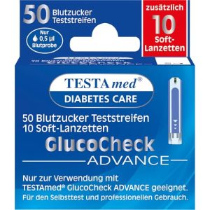 Blutzuckerstreifen Sebamed TestaMed GlucoCheck Advance 60 Stück
