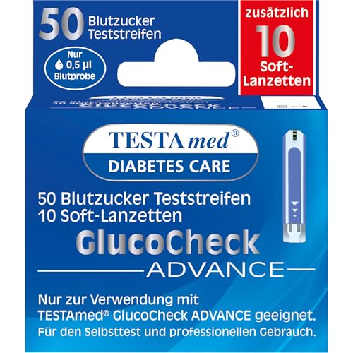 Blutzuckerstreifen Sebamed TestaMed GlucoCheck Advance 60 Stück