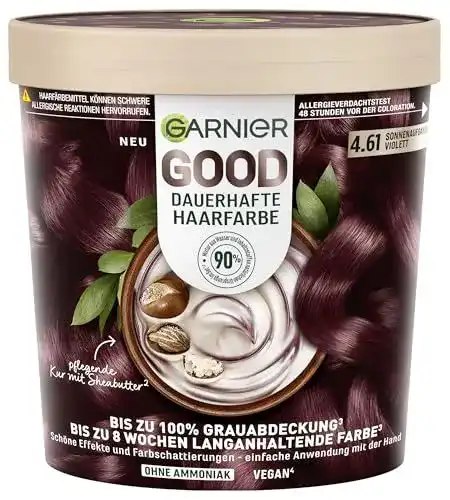 Garnier Good Dauerhafte Haarfarbe 4.61 Sonnenaufgangs-Violett