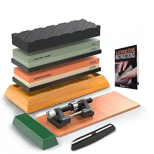 Messerschleifstein Set KnifePlanet 400/1000 für präzises Schärfen