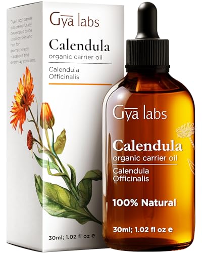 Gya Labs Bio-Ringelblumenöl – Reines Calendulaöl für Hautpflege