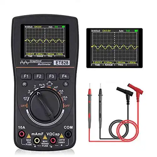 Handoszilloskop VISLONE Digitales Oszilloskop Multimeter 2 in 1