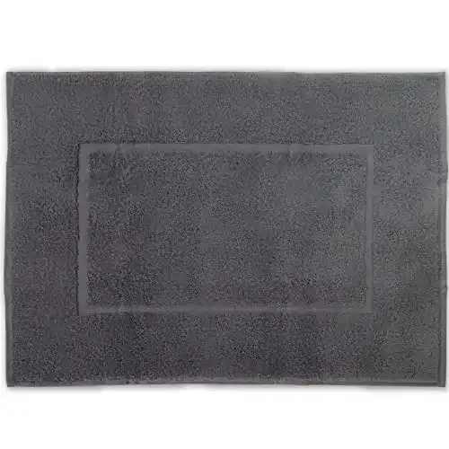 Badematte Valneo Badezimmerteppich 50 x 70 cm aus Baumwolle