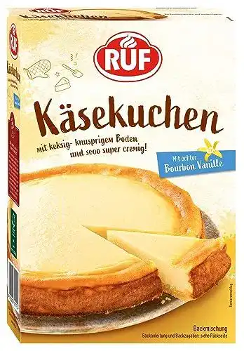 Käsekuchen Backmischung von RUF für cremigen Cheesecake