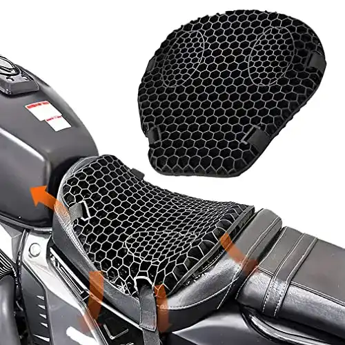 Motorrad Sitzkissen ZUICC Moto 3D Honeycomb Shock Seat