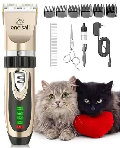 Akku-Schermaschinen für Pferde von Oneisall