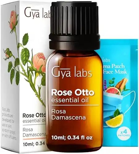 Rosenöl Gya Labs ätherisch für Hautpflege und Aromatherapie – 100%