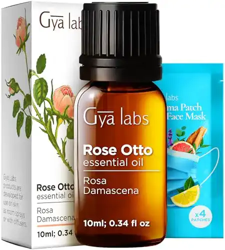 Rosenöl Gya Labs ätherisch für Hautpflege und Aromatherapie – 100%