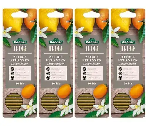 Düngestäbchen Dehner Bio für Zitruspflanzen, 4 x 30 Stück