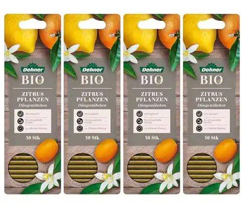 Düngestäbchen Dehner Bio für Zitruspflanzen, 4 x 30 Stück